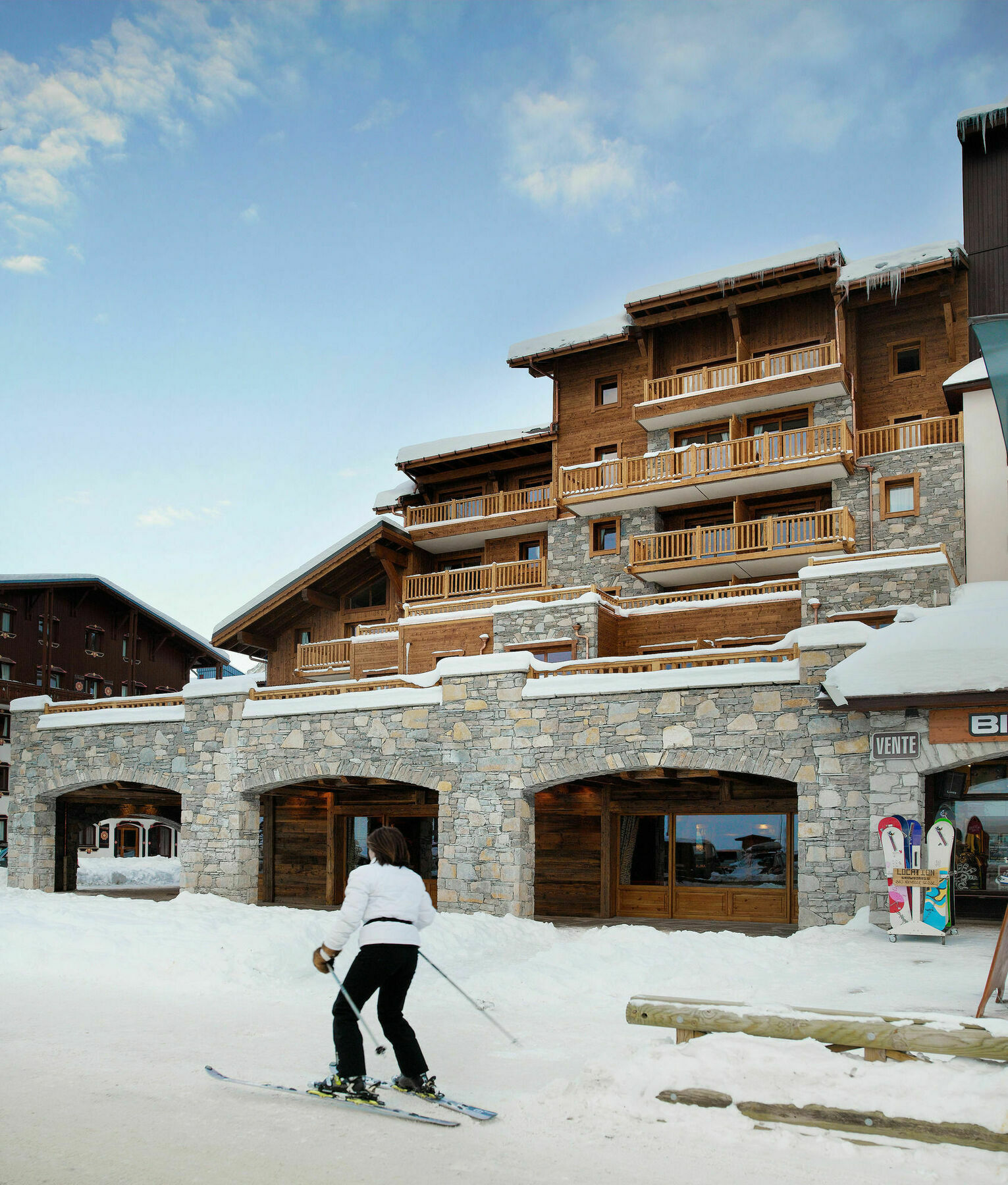Cgh Residences & Spas La Ferme Du Val Claret Tignes Exterior foto