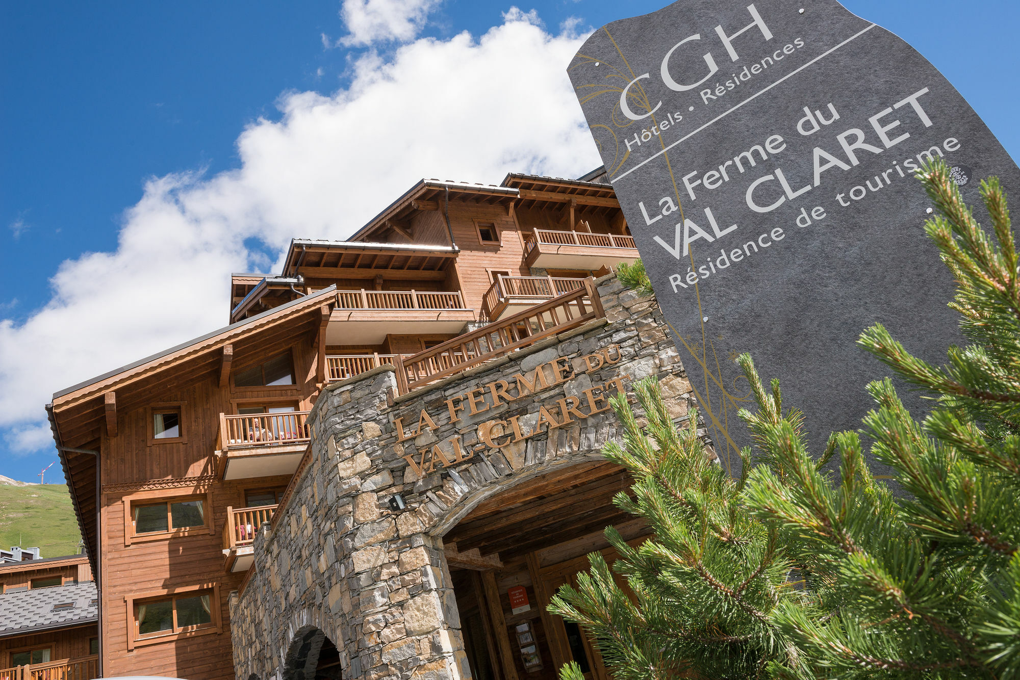 Cgh Residences & Spas La Ferme Du Val Claret Tignes Exterior foto
