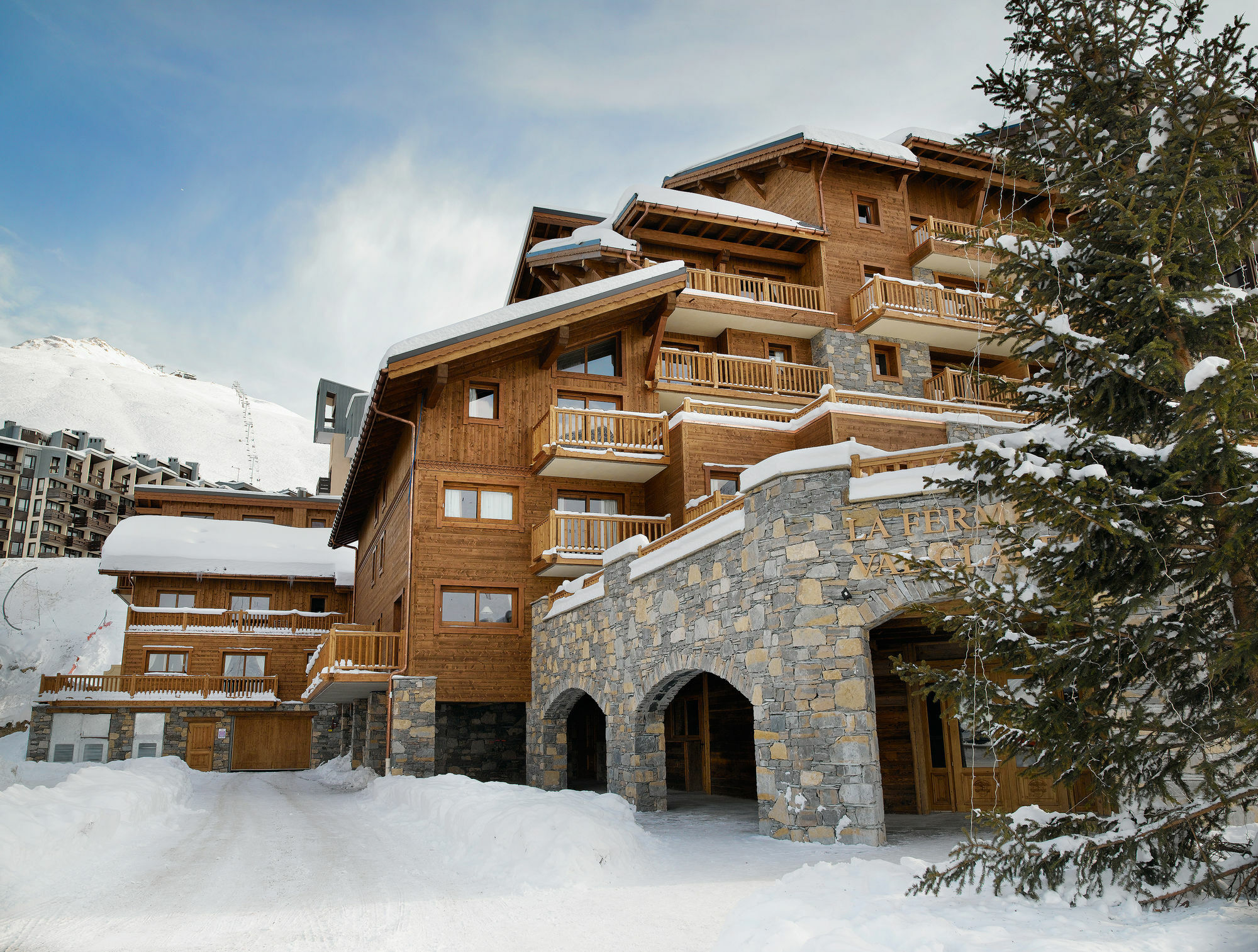 Cgh Residences & Spas La Ferme Du Val Claret Tignes Exterior foto